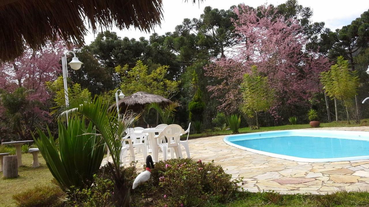 Pousada Recanto Da Vitoria Goncalves Bagian luar foto